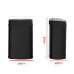 50L Automatic Sensor Waste Bin – Sleek Touchless Design