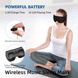3D Wireless Sleeping Mask Black