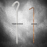Tent peg - 8 cm / 7 inch - Metal aluminum awning peg - Camping peg Tent anchor - Silver