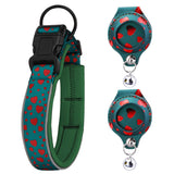 Pet positioning collar-Heart Green 1Pair1-XL-without locator