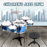 Drum Set for Toddlers Tough Impact Resistant Drums Detachable Drum Instrument Red Oversized Drum Set
