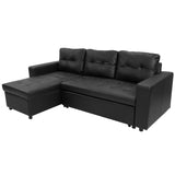 Sarantino Corner Sofa Linen Lounge Couch L-shaped Modular Furniture HoThe Yak Merchant