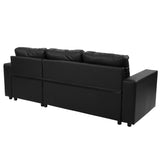 Sarantino Corner Sofa Linen Lounge Couch L-shaped Modular Furniture HoThe Yak Merchant