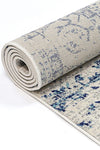 Delicate Audrey Ivory Navy Rug 200x290