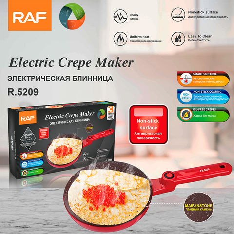Electric Crepe & Tortilla Maker – Roti & Flatbread Press