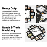 12-Photo Collage Wall Clock – Picture Frame Display for Home & Office