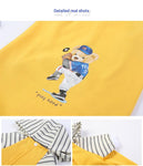 Striped Hood & Baseball Bear (Small)