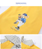 Striped Hood & Baseball Bear (Small)