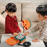 2 Pack Green AI Tic-Tac-Toe HandGaheld me Electronic Logic Training Machine with 9 Game Modes