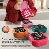 2 Pack Green AI Tic-Tac-Toe HandGaheld me Electronic Logic Training Machine with 9 Game Modes