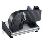 Electric Meat Slicer 180W 190mm – Deli Slicer for Meat, Bread & Cheese