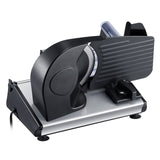 Electric Meat Slicer 180W 190mm – Deli Slicer for Meat, Bread & Cheese