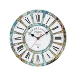 40cm Rustic Wall Clock – Vintage Style Home & Office Timepiece