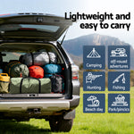 Weisshorn Camping Tent Car SUV Rear Hatchback Tents Canopy Portable Outdoor Family green