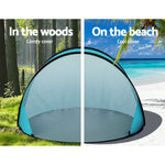 Weisshorn Pop Up Beach Tent Camping Portable Sun Shade Shelter FishingThe Yak Merchant