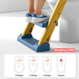 Potty Training Seat Step, Stool Ladder, Kids Boys Girls (Yellow)The Yak Merchant